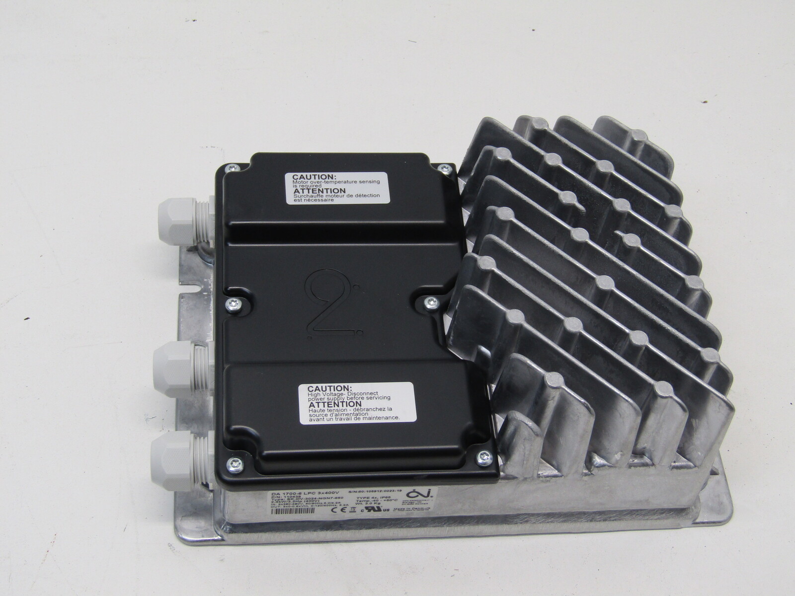 Control box f/e-motor BD-Blue  140C 465r 3Ph 400V